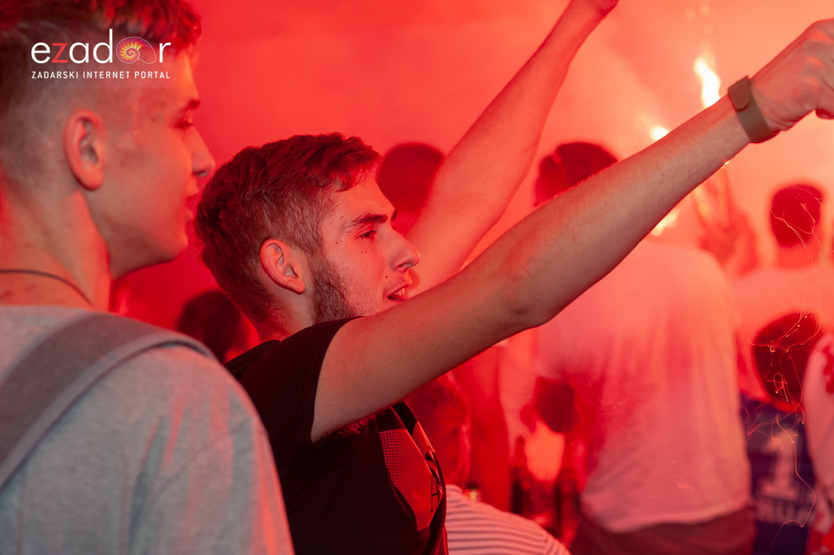 Zadar je gorio: Velika fešta nakon plasmana Vatrenih u polufinale Svjetskog prvenstva