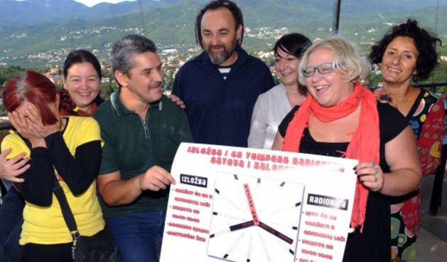 Članovi udruge Idividi pozivaju sve ljude od jedne do 123 godine da im se pridruže na Festivalu vremena / Snimio Marko GRACIN