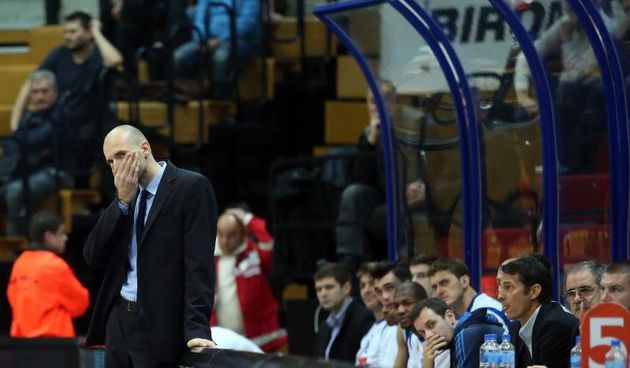 27.11.2013., Zagreb – Kosarkaska utakmica Eurokupa izmedju KK Cibone i ceskog Nymburka. Slaven Rimac. Photo: Slavko Midzor/PIXSELL