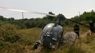 Helikopter prisilno sletio kod Zlarina