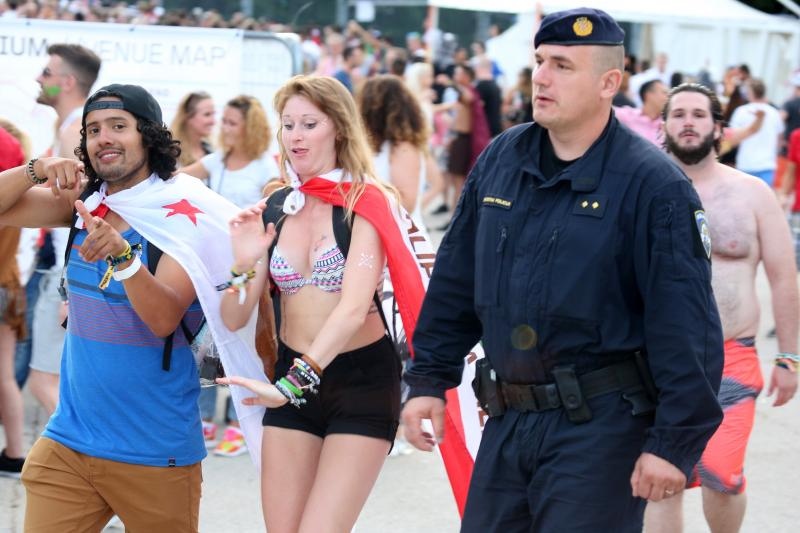 Atmosfera Ultra Europe festivala. Photo: Borna Filic/PIXSELL