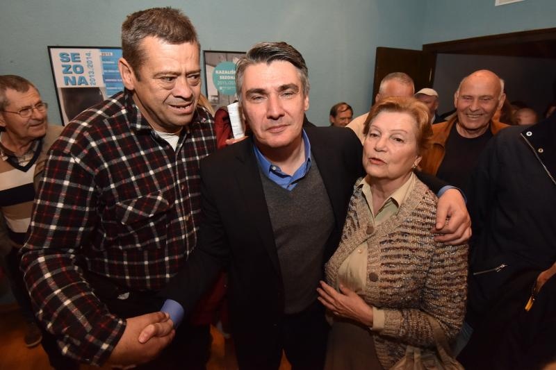 Predizborni skup koalicije “Hrvatska raste” u HNK Zadar, Foto: Dino Stanin/PIXSELL