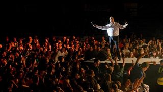 Na Višnjiku su, u sklopu turneje “Tri kralja zabave”, koncert održali Jasmin Stavros, Dražen Zečić i Mladen Grdović, foto: Dino Stanin/PIXSELL Na Višnjiku su, u sklopu turneje “Tri kralja zabave”, koncert održali Jasmin Stavros, Dražen Zečić i Mladen Grdović, foto: Dino Stanin/PIXSELL