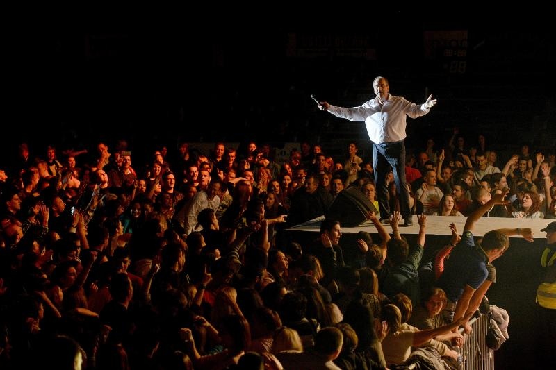 Na Višnjiku su, u sklopu turneje “Tri kralja zabave”, koncert održali Jasmin Stavros, Dražen Zečić i Mladen Grdović, foto: Dino Stanin/PIXSELL Na Višnjiku su, u sklopu turneje “Tri kralja zabave”, koncert održali Jasmin Stavros, Dražen Zečić i Mladen Grdović, foto: Dino Stanin/PIXSELL