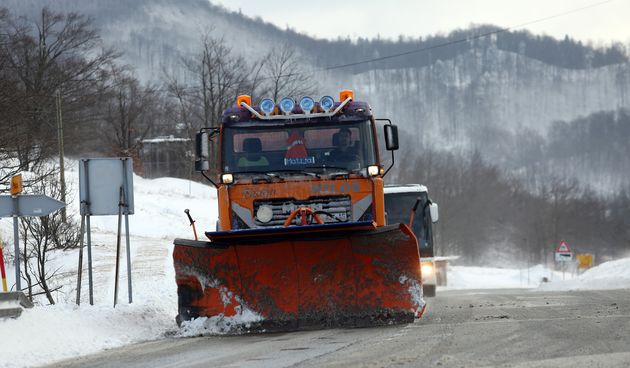 Snijeg, Gorski kotar