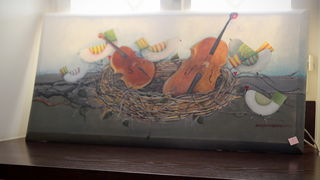 Restoran Bar Atrij: Prodajna izložba uskrsnih pisanica Silvijane Dražović, Foto: Saša Čuka Restoran Bar Atrij: Prodajna izložba uskrsnih pisanica Silvijane Dražović, Foto: Saša Čuka