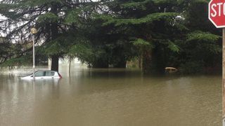 Poplava u bivšoj vojarni Franka Lisice