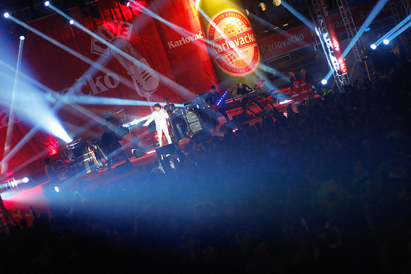 Halid Bešlić i Crvena Jabuka u Zadru (foto:Saša Čuka