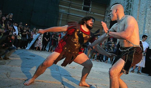 Ludi Romani na Forumu (foto: Marin Gospić)