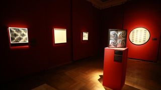 Izložba “Pokrenuto oko” talijanske kinetičke umjetnosti. Photo: Dalibor Urukalović/PIXSELL Izložba “Pokrenuto oko” talijanske kinetičke umjetnosti. Photo: Dalibor Urukalović/PIXSELL