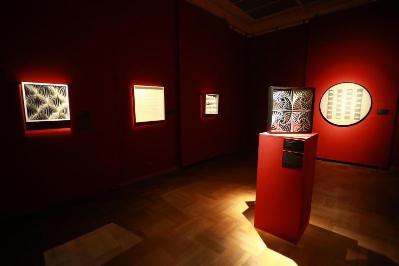 Izložba “Pokrenuto oko” talijanske kinetičke umjetnosti. Photo: Dalibor Urukalović/PIXSELL Izložba “Pokrenuto oko” talijanske kinetičke umjetnosti. Photo: Dalibor Urukalović/PIXSELL