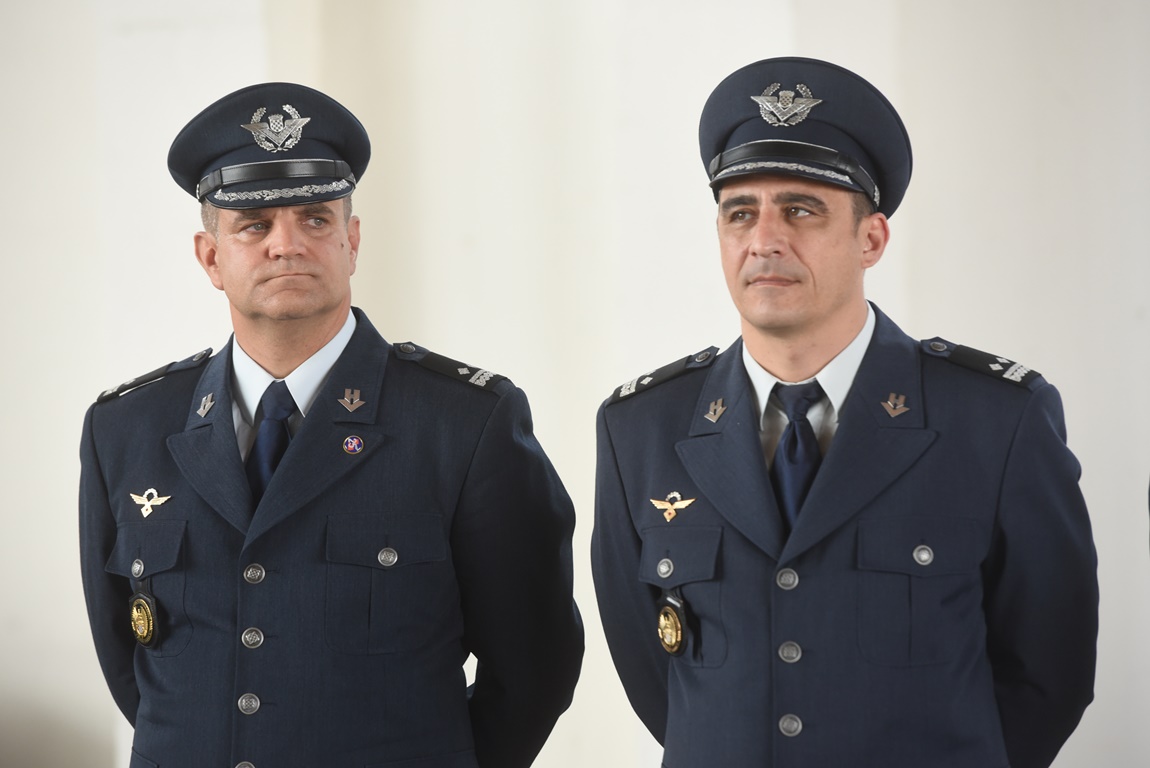 Primopredaja dužnosti zapovjednika 93. zrakoplovne baze HRZ i PZO
