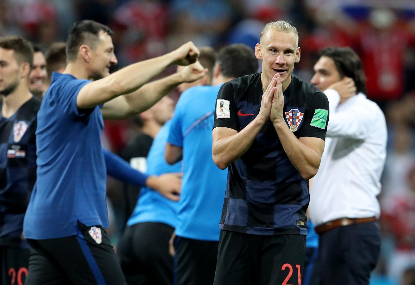 Slavlje Vatrenih nakon plasmana u polufinale Svjetskog prvenstva Slavlje Vatrenih nakon plasmana u polufinale Svjetskog prvenstva