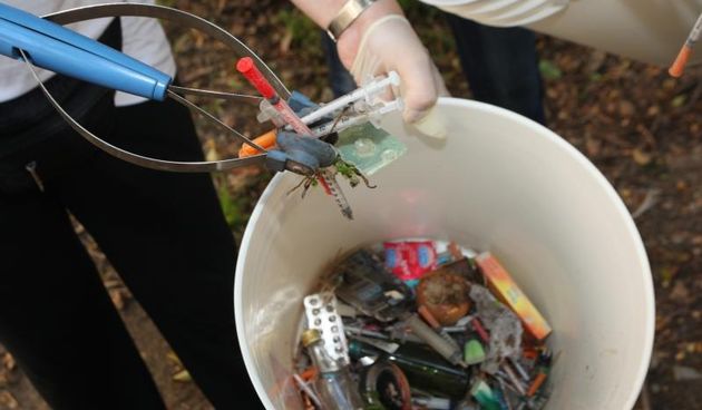 Infektivni otpad.  Photo: Zeljko Mrsic/PIXSELL