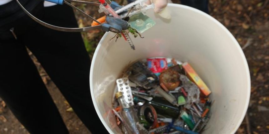 Infektivni otpad.  Photo: Zeljko Mrsic/PIXSELL