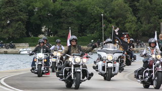 Povorka Harley Davidsona kroz Zadar 28. svibnja, Foto: Mladen Malik