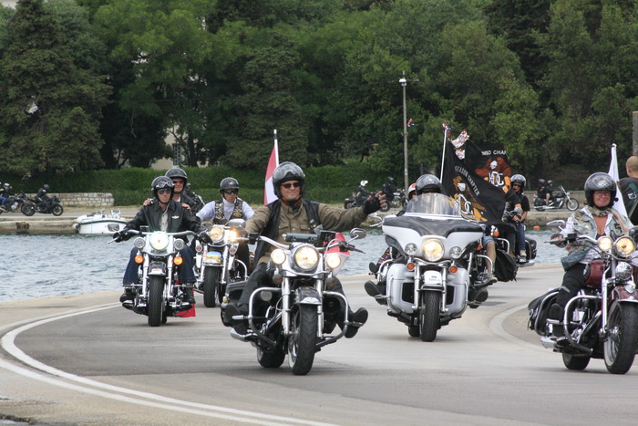 Povorka Harley Davidsona kroz Zadar 28. svibnja, Foto: Mladen Malik