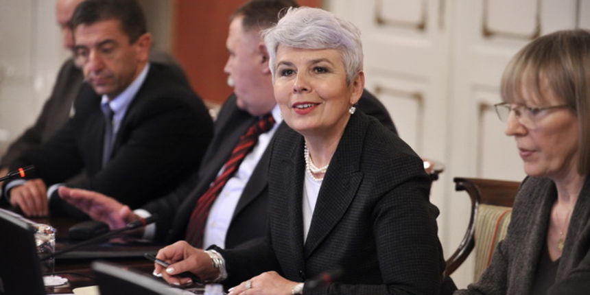 Zagreb, 101209.
Sjednica Vlade RH.
Na fotografiji: Jadranka Kosor, Ivan Suker, Zdravko Milinovic, Slobodan Uzelac.
Foto: Vjekoslav Skledar / CROPIX