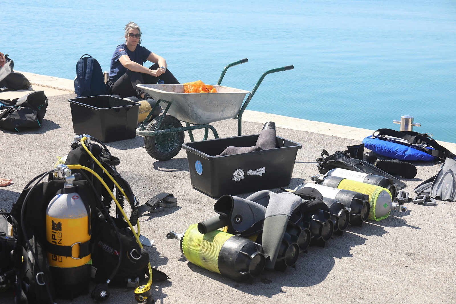 Ekološka akcija čišćenja podmorja u D-Marin Dalmacija