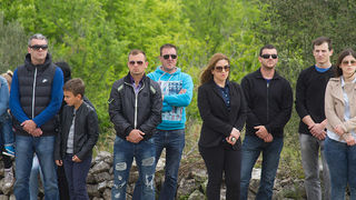 Misa na ostacima crkve na Petrini, foto: Leo Banić Misa na ostacima crkve na Petrini, foto: Leo Banić