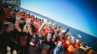 #ZDBT2017: Snimanje Milenijske fotografije košarkaške lopte na Pozdravu suncu #ZDBT2017: Snimanje Milenijske fotografije košarkaške lopte na Pozdravu suncu