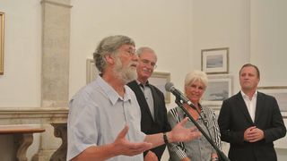 U Gradskoj loži otvorena izložba slika i skulptura Izvora Oreba U Gradskoj loži otvorena izložba slika i skulptura Izvora Oreba