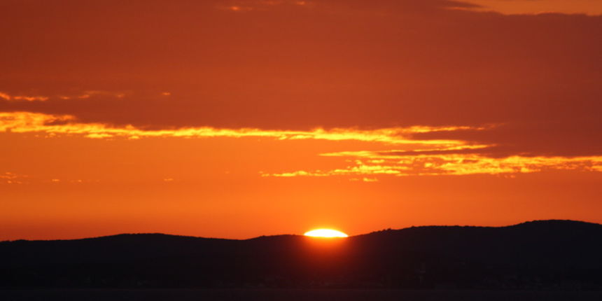 Zalazak sunca u Zadarskom kanalu 29. o Zalazak sunca u Zadarskom kanalu 29. o