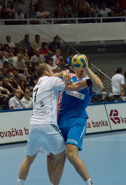 Zadar: Hrvatska-Slovacka 34-21, Foto: Sasa Cuka