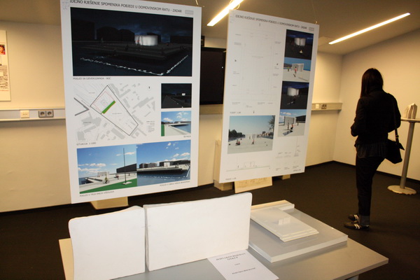 SC Visnjik: Izlozeni radovi natjecaja za Spomenik pobjede u Zadru SC Visnjik: Izlozeni radovi natjecaja za Spomenik pobjede u Zadru