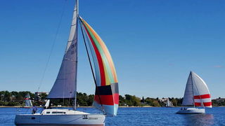 Zadarska Koka 2016. gledana s mora. Foto: Leonard Kvarantan Zadarska Koka 2016. gledana s mora. Foto: Leonard Kvarantan