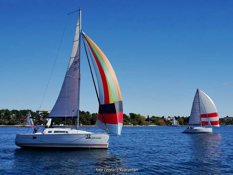 Zadarska Koka 2016. gledana s mora. Foto: Leonard Kvarantan Zadarska Koka 2016. gledana s mora. Foto: Leonard Kvarantan