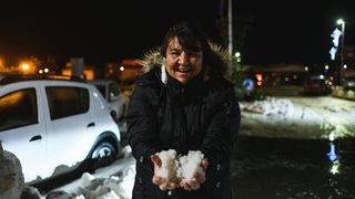 U Pakoštanima padala tuča više od 30 minuta i zabijelila cijelo mjesto U Pakoštanima padala tuča više od 30 minuta i zabijelila cijelo mjesto