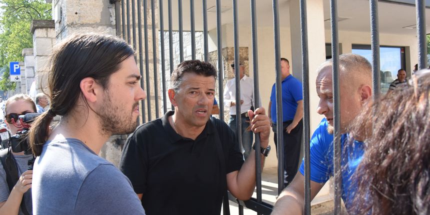 Pula: Ivan Vilibor Sinčić dao potporu štrajkašima u Uljaniku