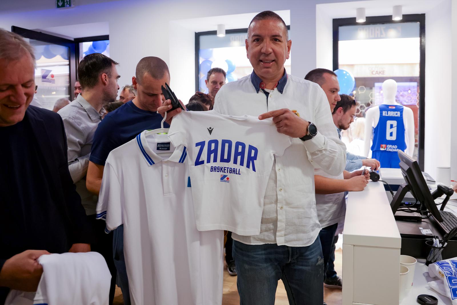 Otvorenje Fan shopa KK Zadar