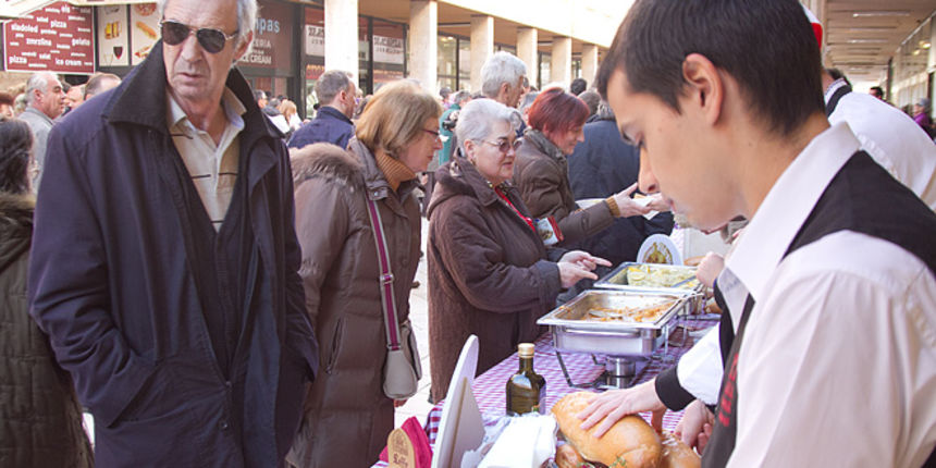 Bakalarijada na Kalelargi 22. prosinca 2012, Foto: Leo Banić Bakalarijada na Kalelargi 22. prosinca 2012, Foto: Leo Banić