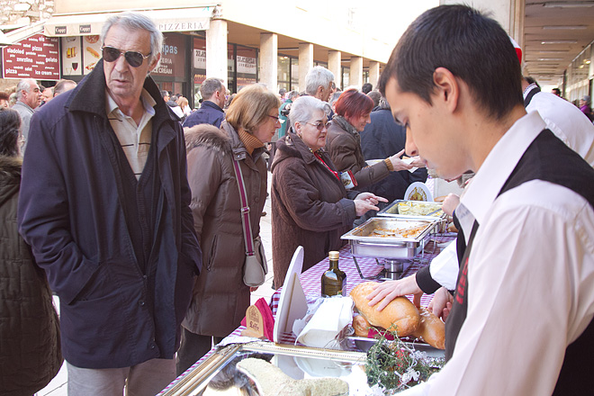 Bakalarijada na Kalelargi 22. prosinca 2012, Foto: Leo Banić Bakalarijada na Kalelargi 22. prosinca 2012, Foto: Leo Banić