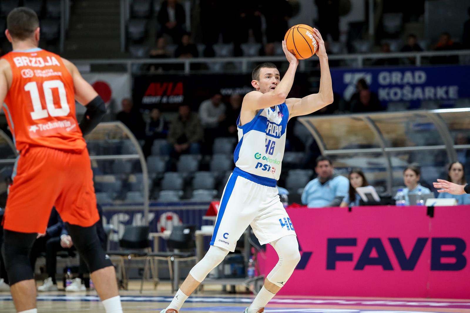 Zadar i Cedevita Junior odigrali utakmicu 19. kola FavBet Premijer lige