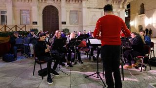 Gradska glazba Zadar na Narodnom trgu