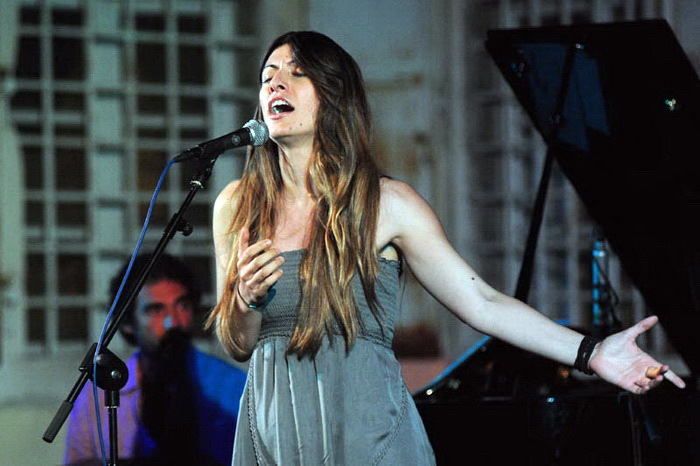 Festival suvremen glazbe: Daniele di Bonaventura trio i Jelana Radan, Foto: Nenad Marcev Festival suvremen glazbe: Daniele di Bonaventura trio i Jelana Radan, Foto: Nenad Marcev