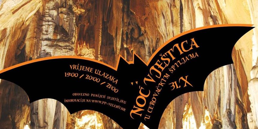 Prva “Noć vještica” u Cerovačkim špiljama!
