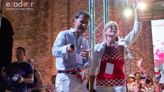 Veličanstven doček četvorice zadarskih Vatrenih Veličanstven doček četvorice zadarskih Vatrenih