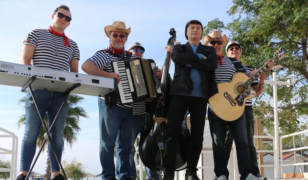 Duško Lokin na snimanju spota