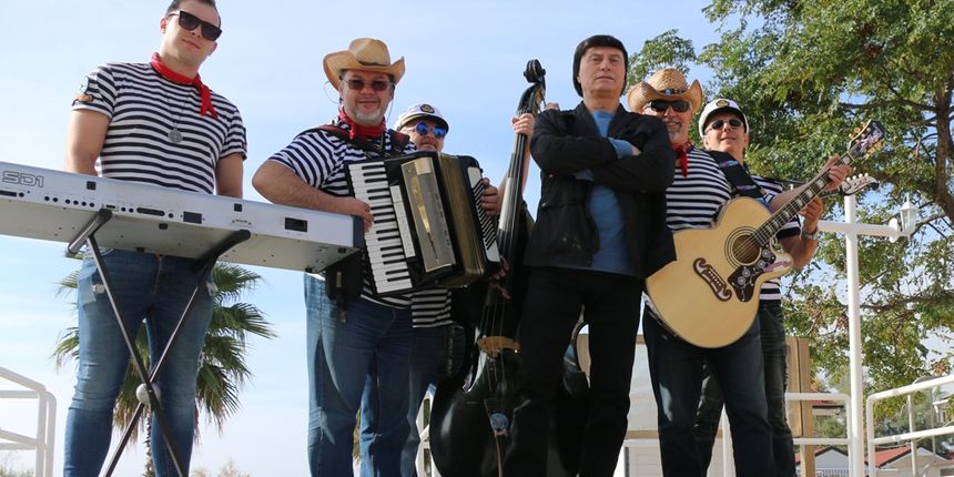 Duško Lokin na snimanju spota Duško Lokin na snimanju spota