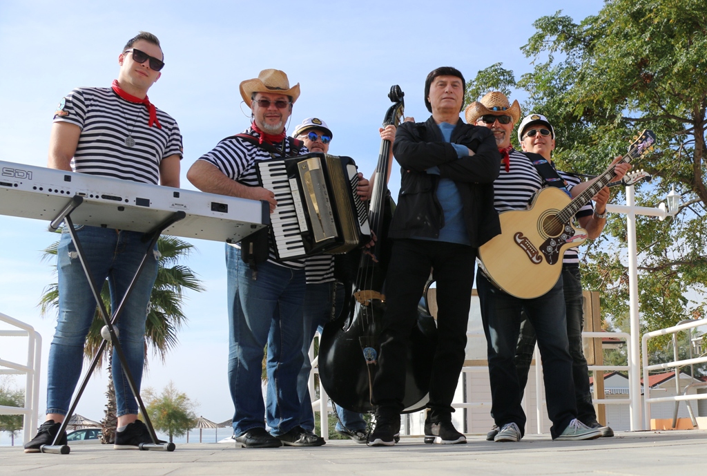 Duško Lokin na snimanju spota