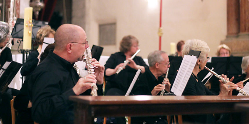 Sv. Frane: Međunarodni orkestar flautista (foto:Saša Čuka)