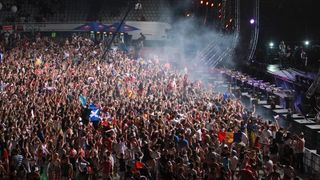 Split – Ultra Europe drugi put na Poljudu. Uzavrela atmosfera na festivalu. Photo: Ivana Ivanovic/PIXSELL Split – Ultra Europe drugi put na Poljudu. Uzavrela atmosfera na festivalu. Photo: Ivana Ivanovic/PIXSELL
