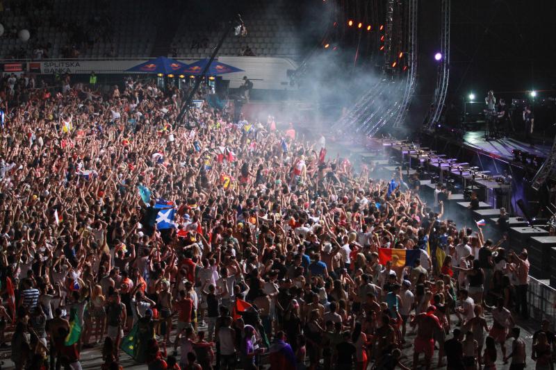 Split – Ultra Europe drugi put na Poljudu. Uzavrela atmosfera na festivalu. Photo: Ivana Ivanovic/PIXSELL Split – Ultra Europe drugi put na Poljudu. Uzavrela atmosfera na festivalu. Photo: Ivana Ivanovic/PIXSELL