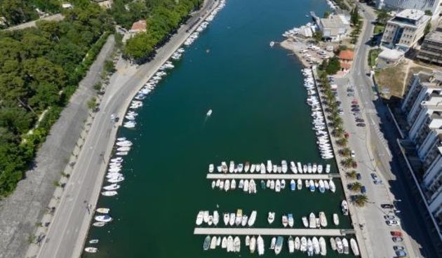 Zadar iz zraka, Jazine