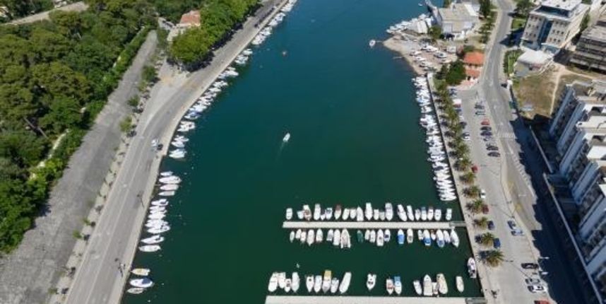 Zadar iz zraka, Jazine Zadar iz zraka, Jazine