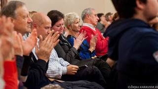 Zagrebački solisti u svečanoj dvorani Sveučilišta u Zadru, foto: Ž. Karavida Zagrebački solisti u svečanoj dvorani Sveučilišta u Zadru, foto: Ž. Karavida